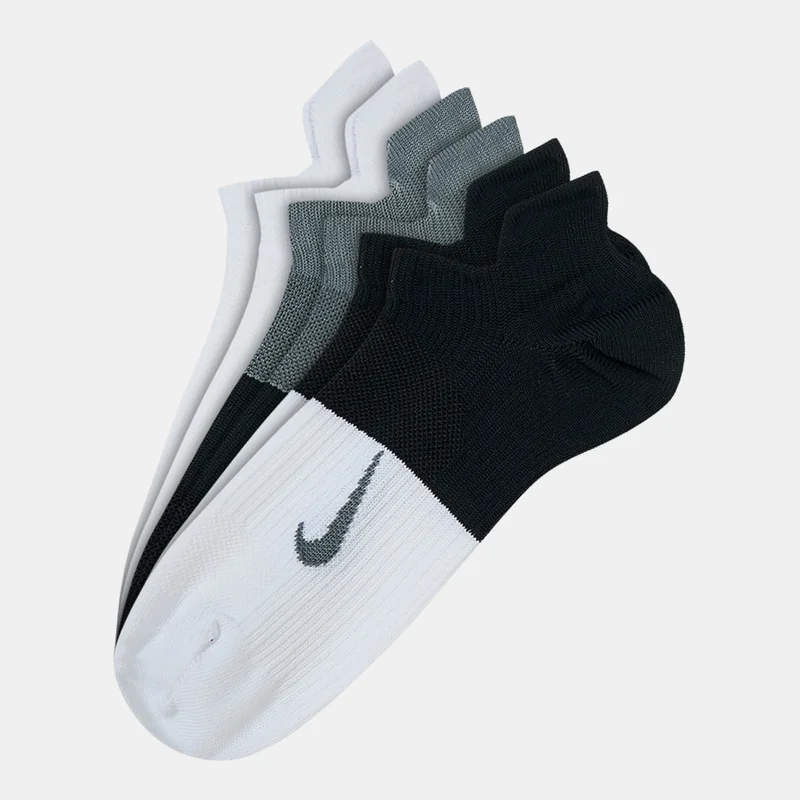Nike Women's Everyday Plus Lightweight No-Show Training Socks (3 Pack)